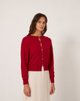Anni Cardigan - Cherry
