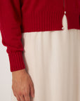 Anni Cardigan - Cherry