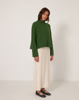 Eclipse Knit - Herb Green
