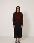 Anni Cardigan - Chestnut