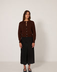 Anni Cardigan - Chestnut