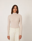 Heart Turtle Neck - Ivory