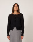 Fleur cardigan - Black