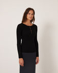 Form Top - Black