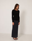 Form Top - Black