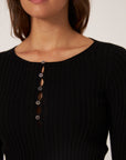 Form Top - Black