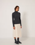 Heart Turtle Neck - Shadow Grey
