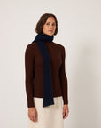Heart Turtle Neck - Chestnut