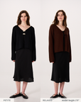 Entwined Bella Cardigan - Black