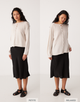 Doll's Reversible Cardigan - Black