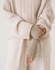 Fingerless Gloves - Natural