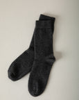 Possum Merino Socks - Charcoal