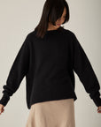 Campfire Raglan Knit - Black
