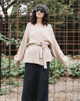 Luna Wrap Cardigan - Ivory