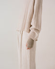 Fingerless Gloves - Natural