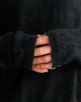 Feather Knit - Black