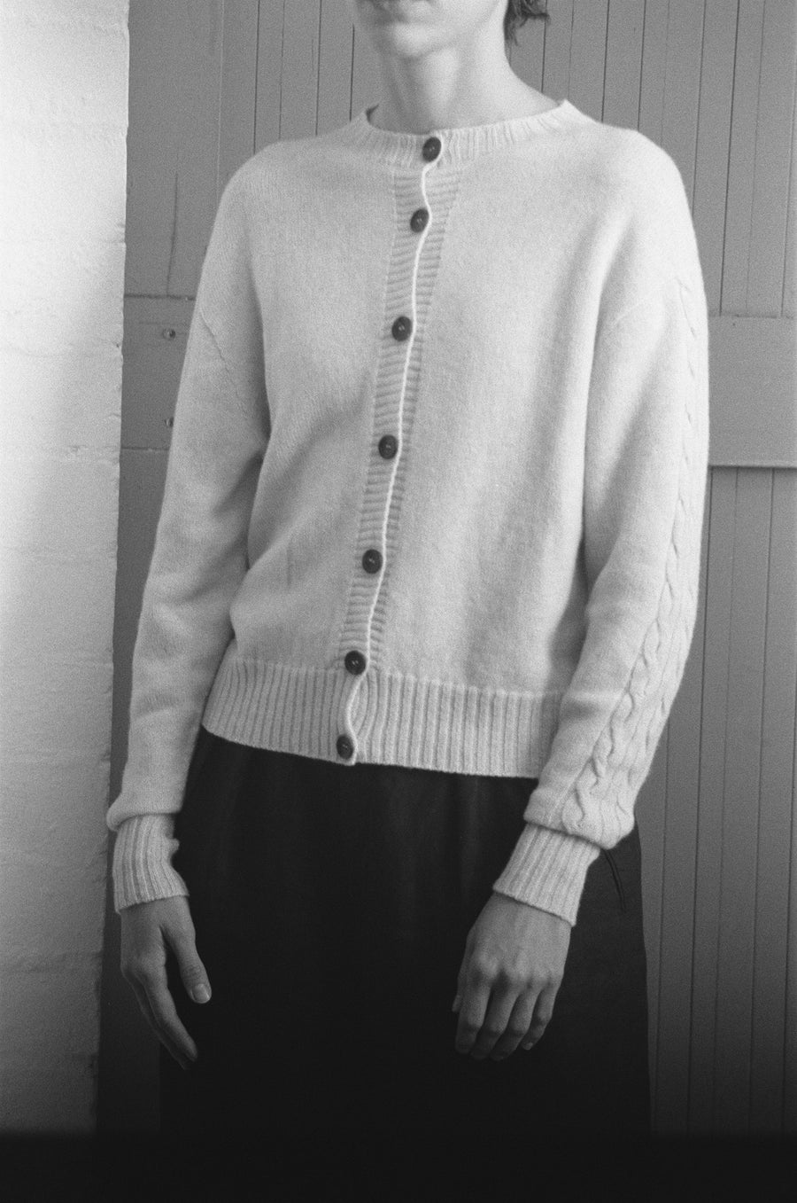 Kindred Cable Cardigan - Creme
