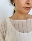 Droplet Knit - Ivory