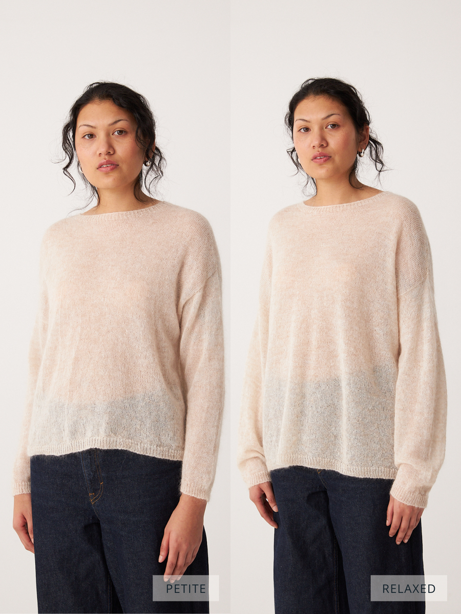 Feather Knit - Peridot Green
