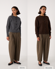 Kindred Cable Cardigan - Cherry