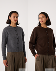 Kindred Cable Cardigan - Cherry