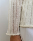Droplet Knit - Ivory