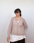 Mist Cardigan - Natural (Sample Colour)