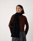 Ripple Scarf - Black