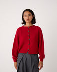 Loft Cardigan - Cherry