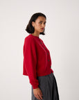 Loft Cardigan - Cherry