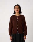 Anni Cardigan - Chestnut
