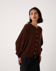 Anni Cardigan - Chestnut