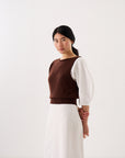 Star Vest - Chestnut