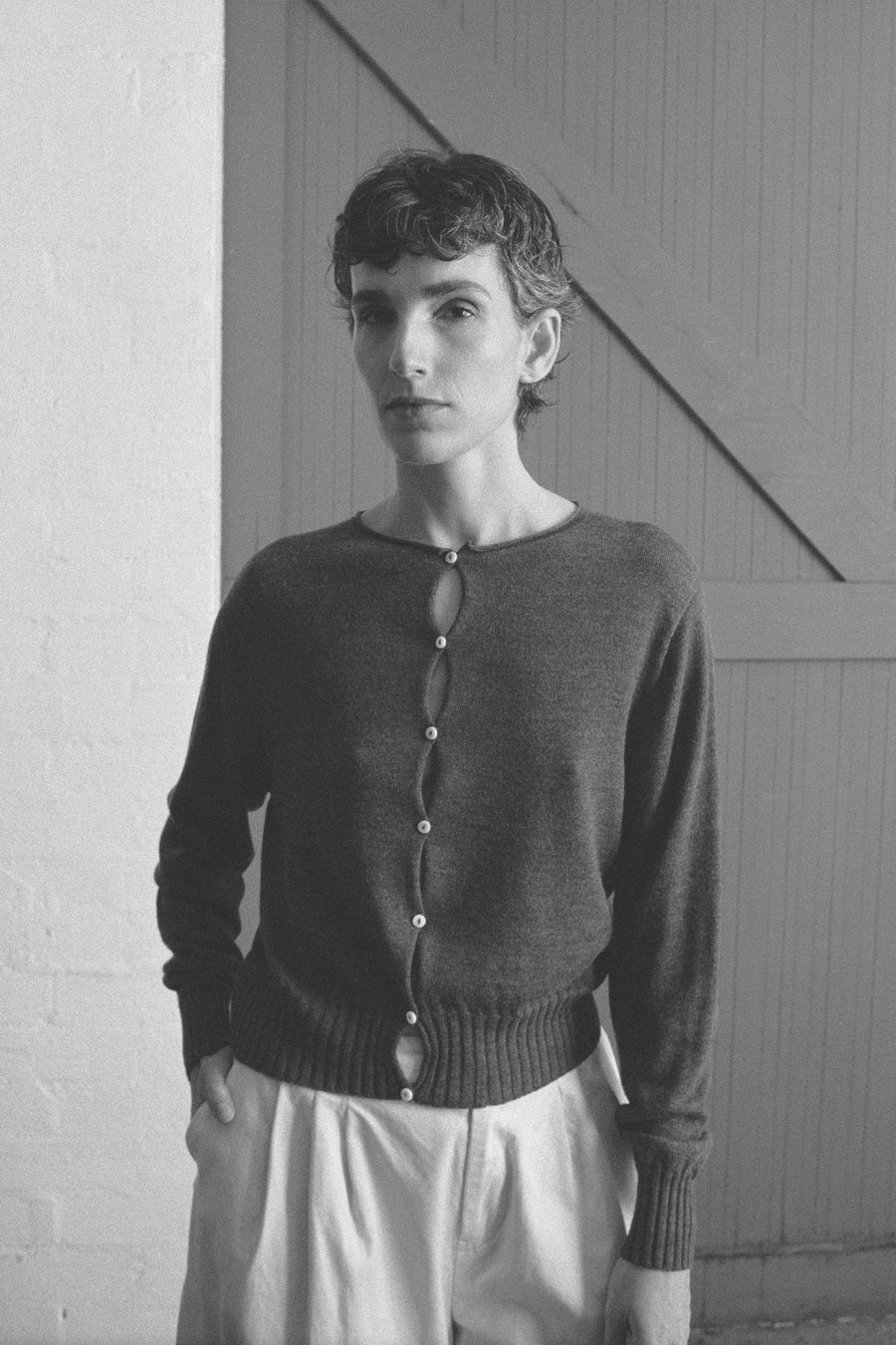 Anni Cardigan - Shadow Grey