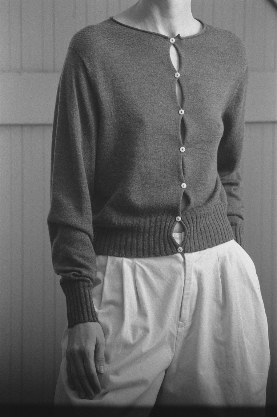 Anni Cardigan - Shadow Grey