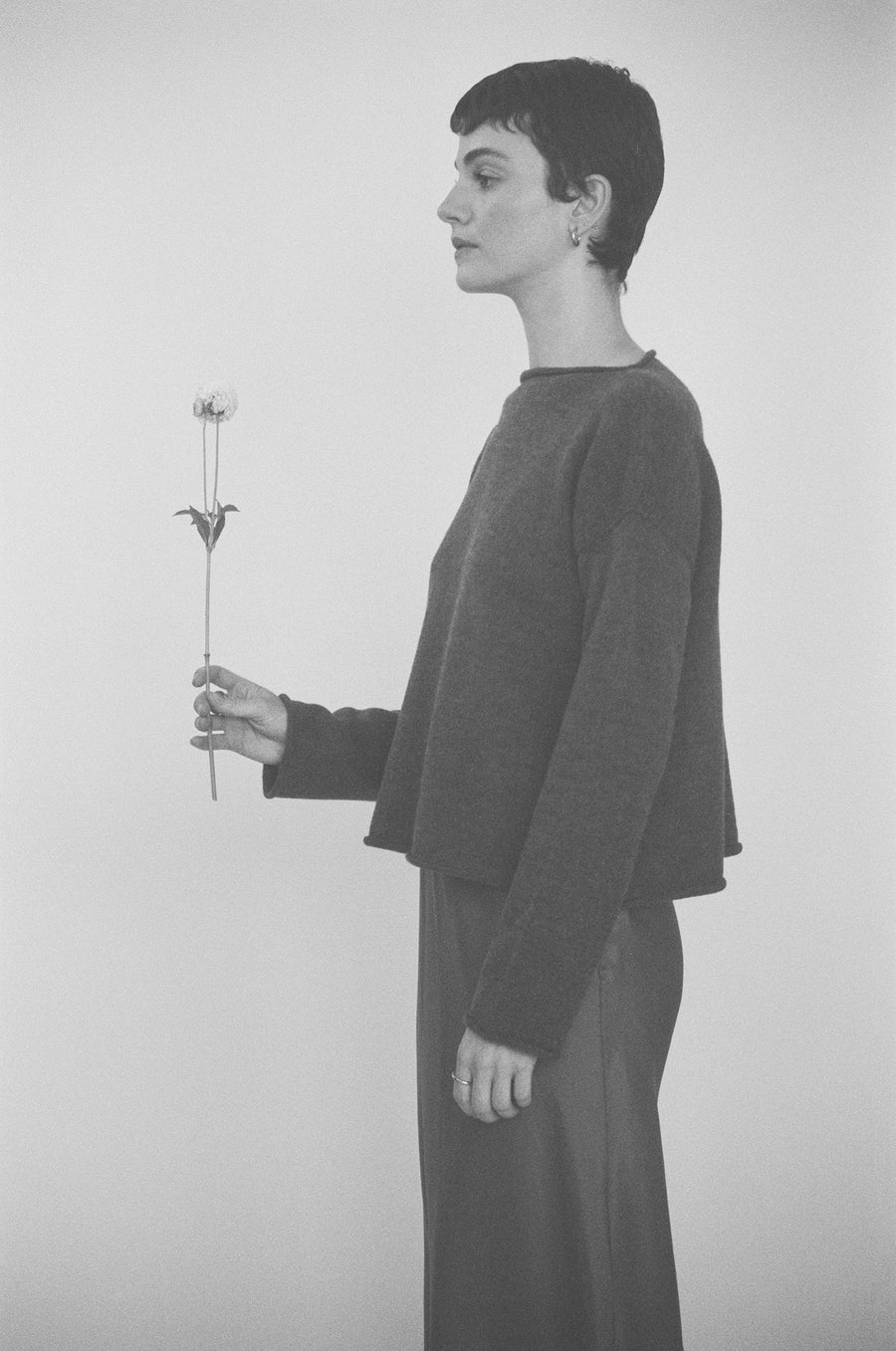 Doll's Jumper - Shadow Grey