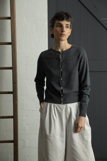 Anni Cardigan - Shadow Grey