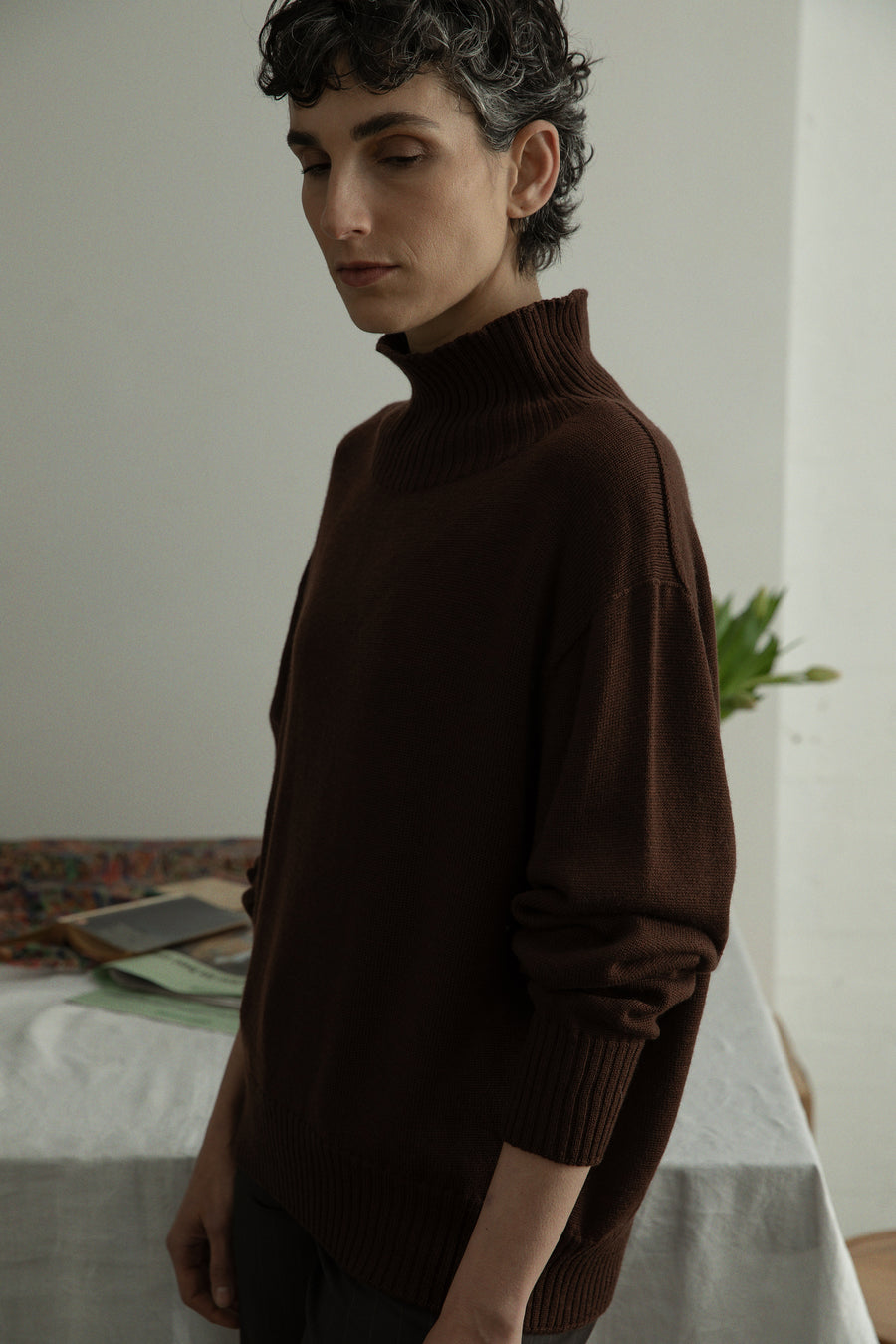 Albers Knit - Chestnut