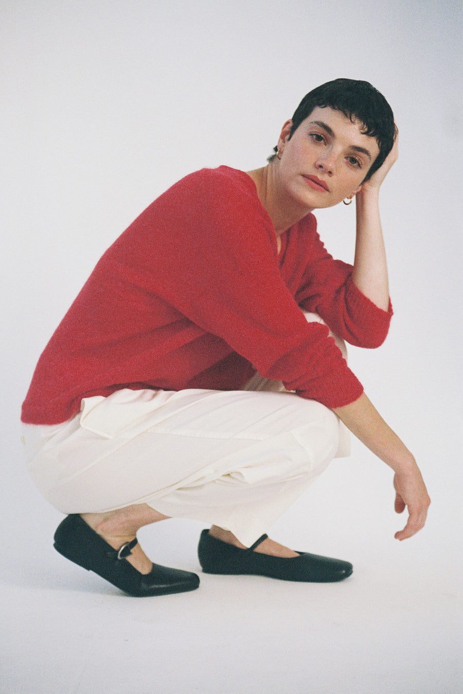 Mist Cardigan - Cherry