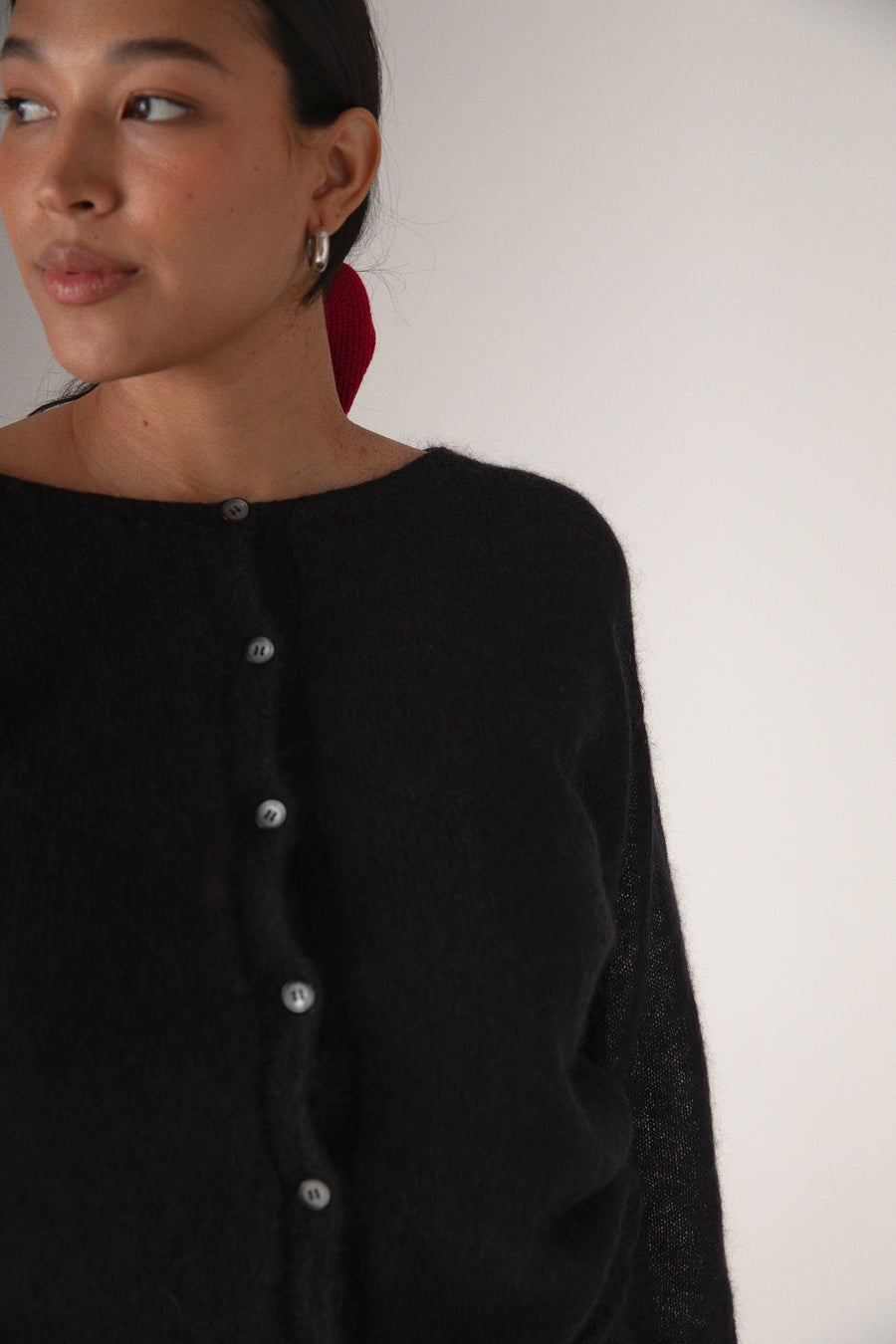 Fleur cardigan - Black