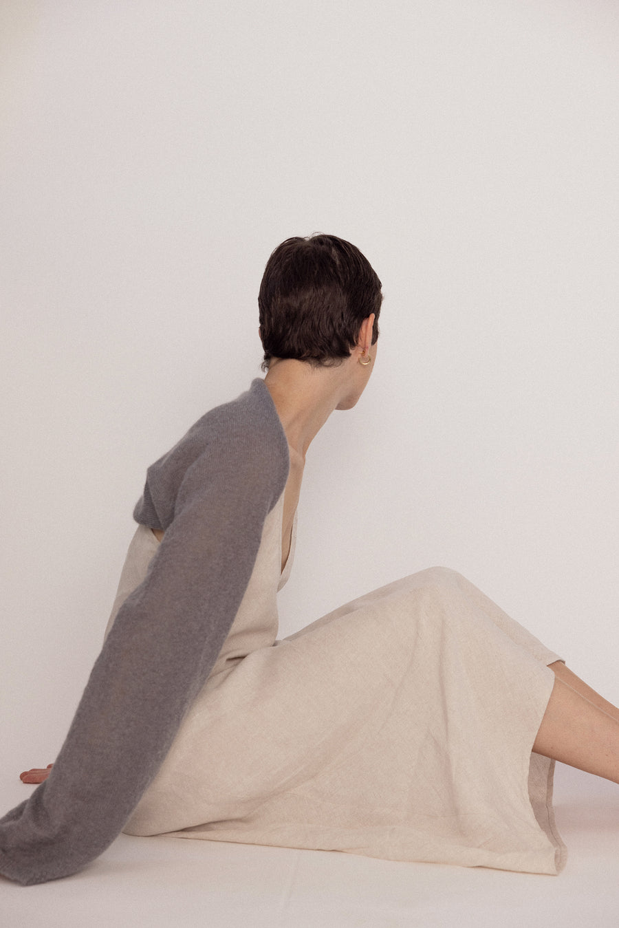 Whisper Shrug - Pearl Grey