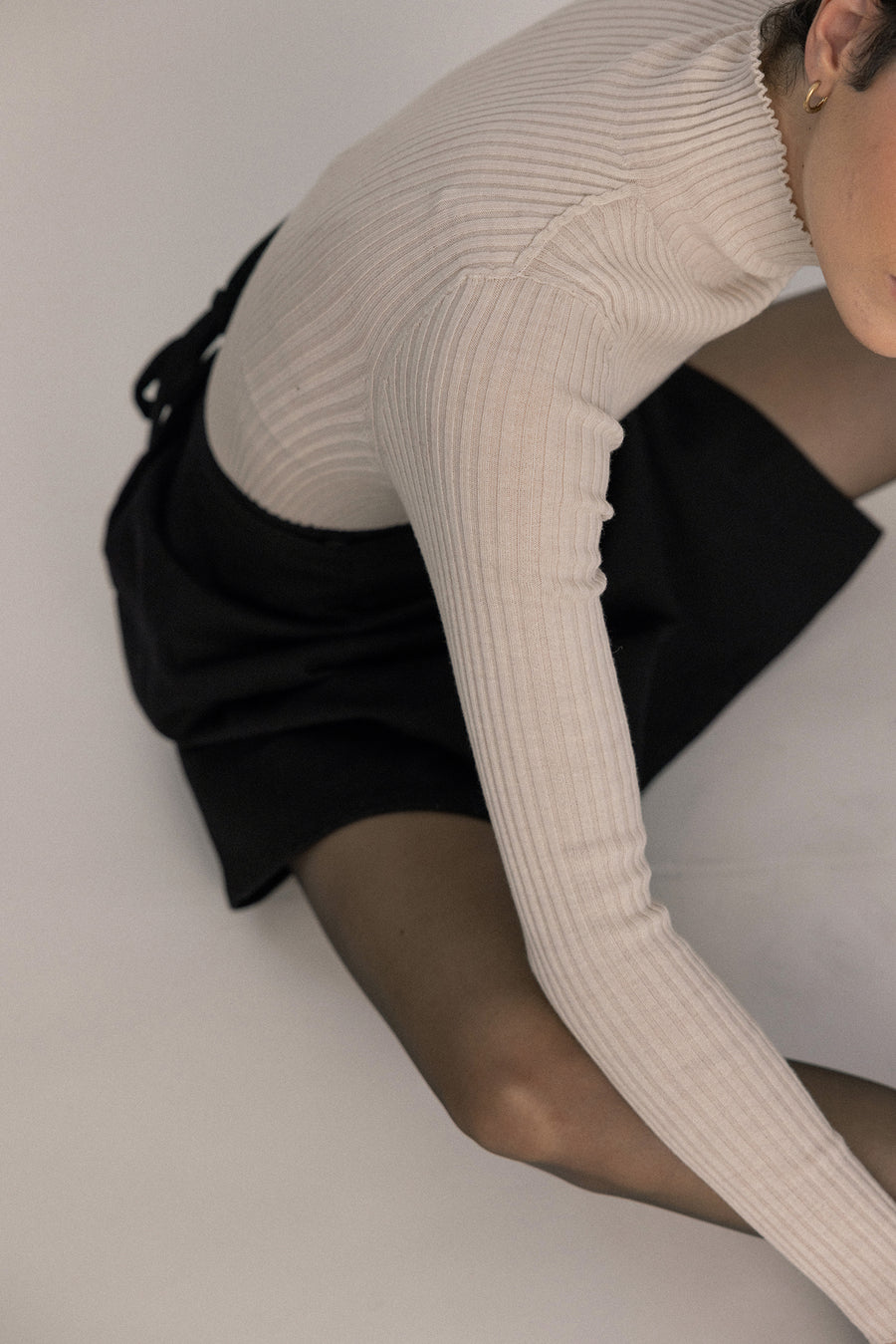 Essence Fine Turtleneck - Ivory
