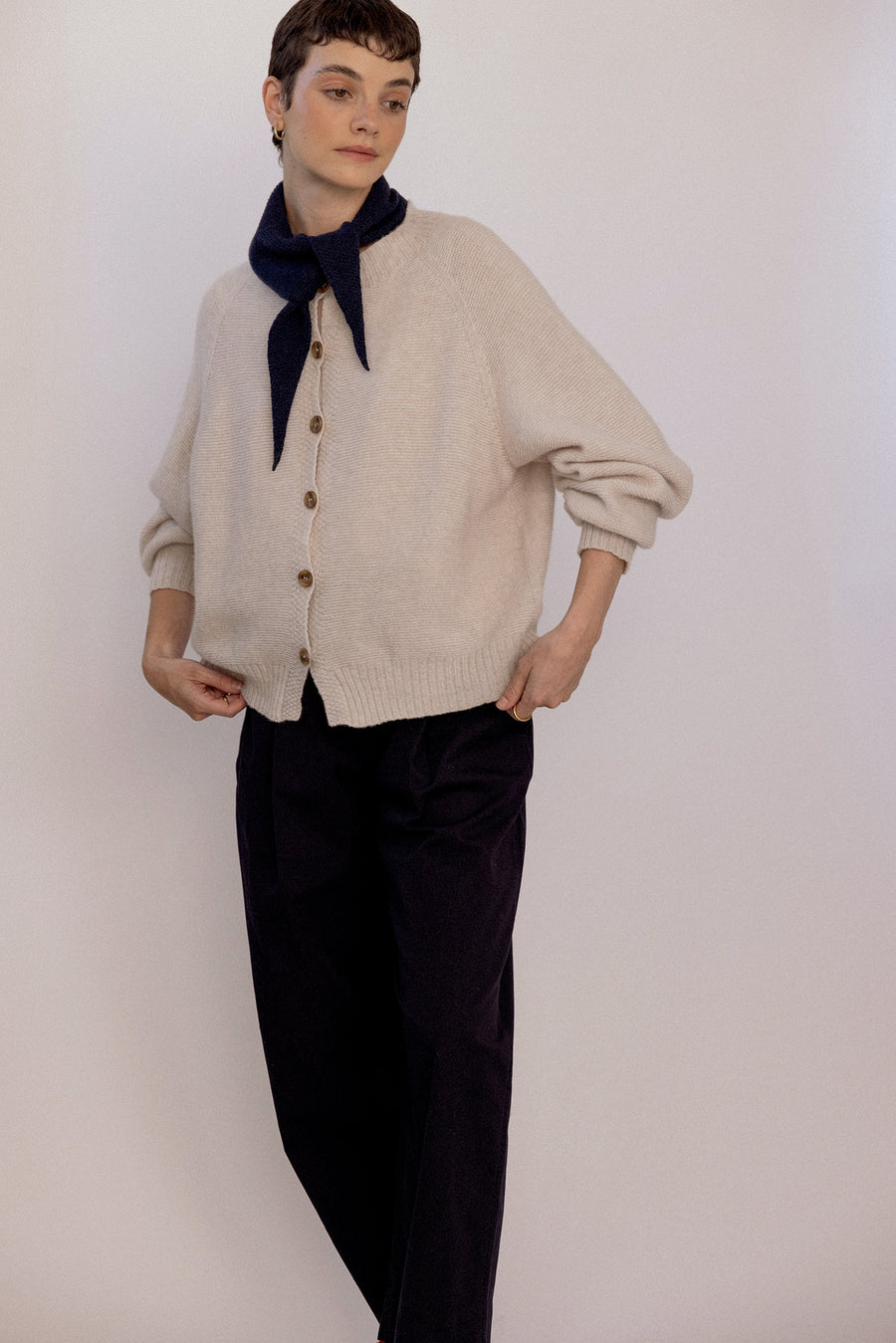 Daisy Scarf - Black