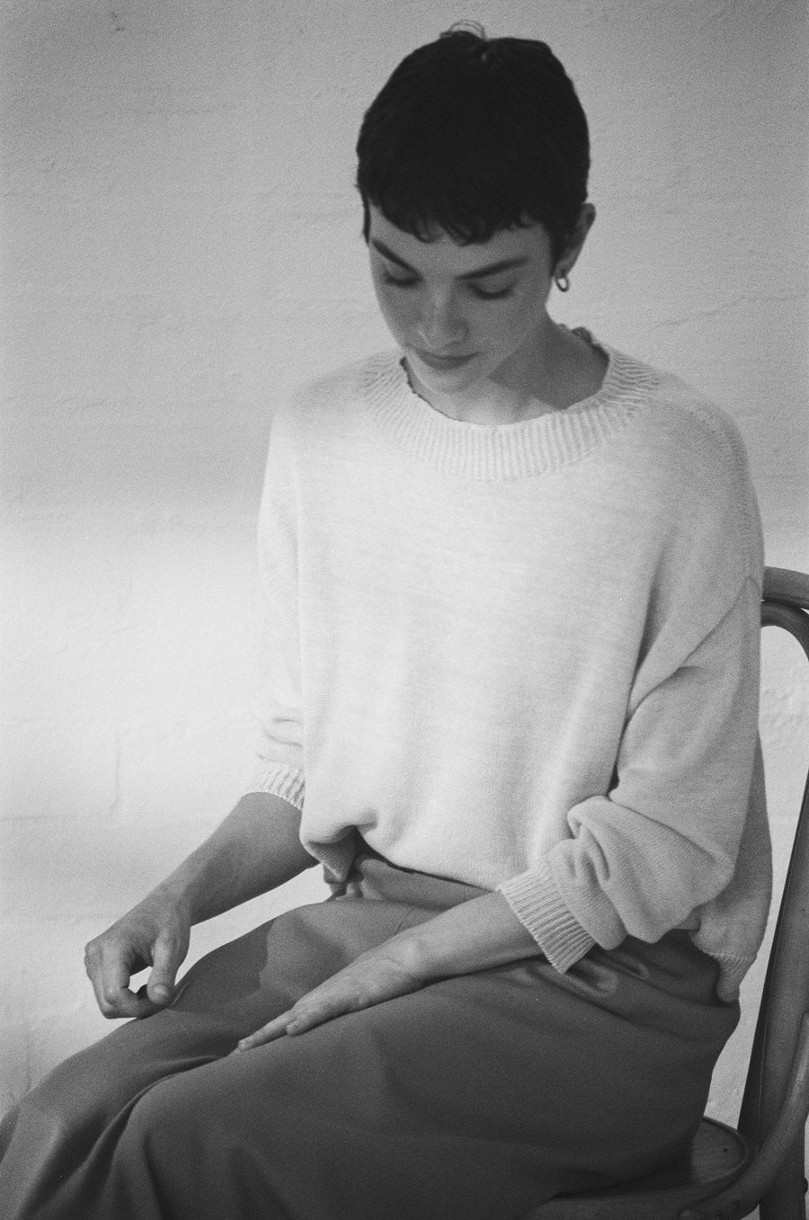 Pebble Knit - Creme