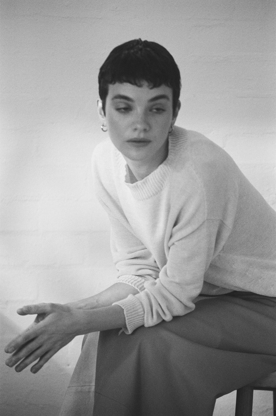 Pebble Knit - Creme