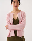 Doll's Reversible Cardigan - Barely Pink