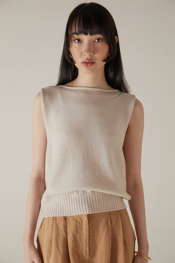 Star Vest - Ivory