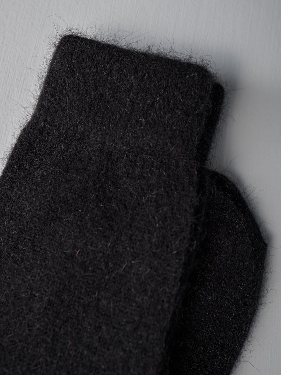 Possum Merino Socks - Black