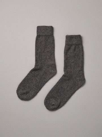 Possum Merino Socks - Charcoal
