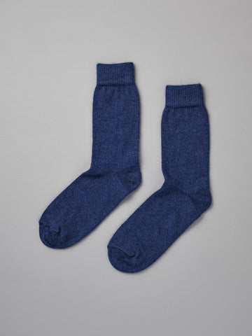 Possum Merino Socks - Cobalt Blue